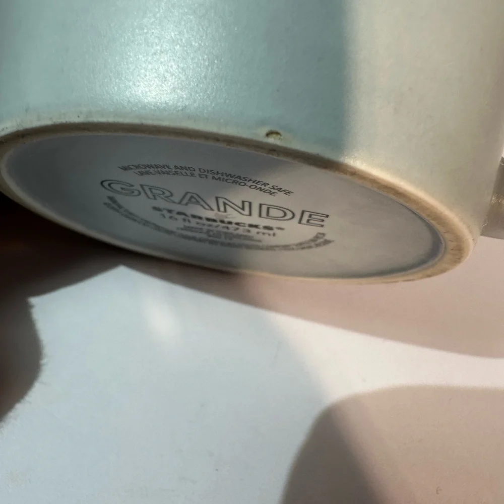 Starbucks Coffee CompanyGray Matte Grande 16oz Coffee Mug Cup Embossed Logo 2019